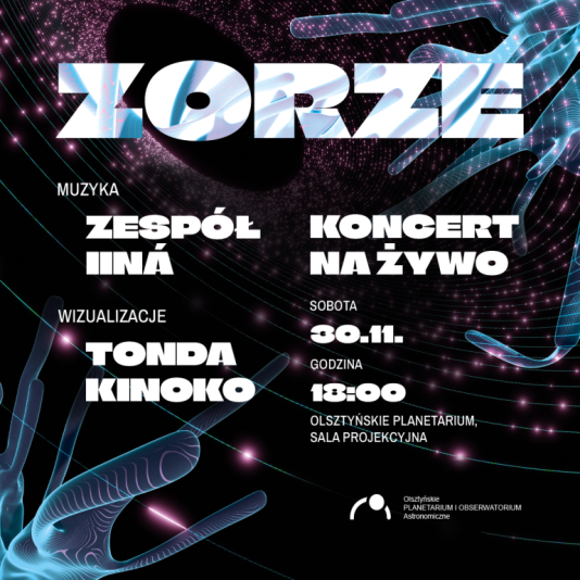 IINÁ - Zorze | koncert na żywo z wizualizacjami Tondy Kinoko