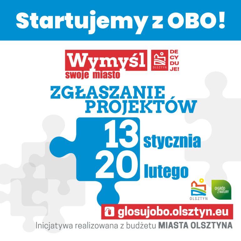 XII edycji Olsztyńskiego Budżetu Obywatelskiego