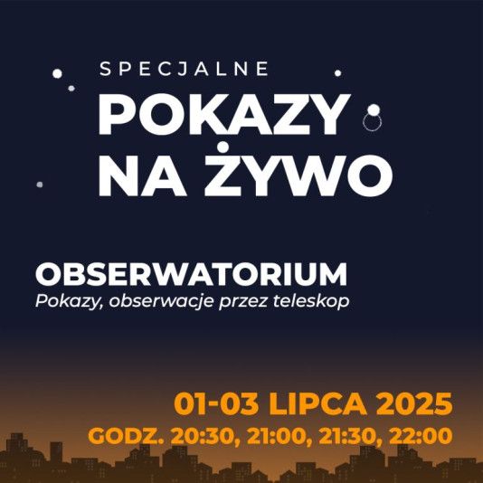 Specjalne pokazy nocnego nieba - Czas Księżyca