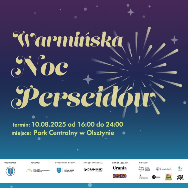 Warmińska Noc Perseidów 2025
