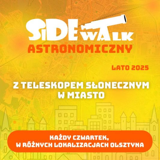 Sidewalk astronomiczny - z teleskopem w miasto / Park Centralny