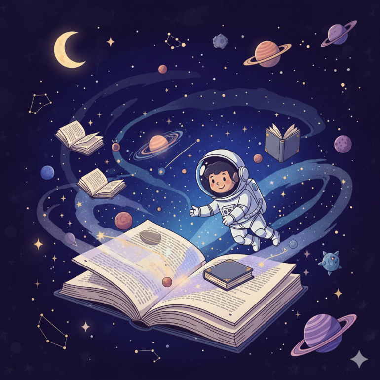 Kosmiczny kiermasz książek